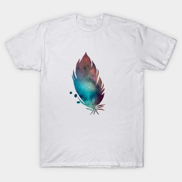 Feather T-Shirt by TheJollyMarten